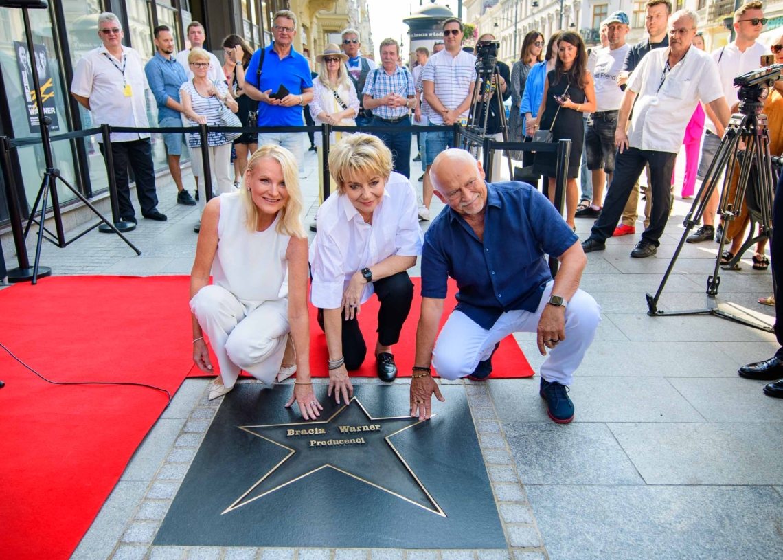 Założyciele Warner Bros na ul. Piotrkowskiej