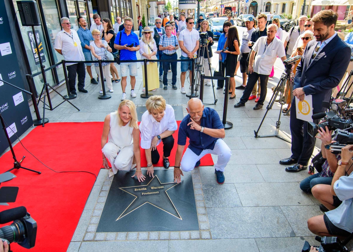 Założyciele Warner Bros na ul. Piotrkowskiej