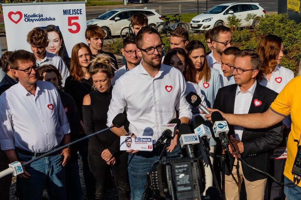 Łódzcy politycy PO o "aferze wizowej" 1 Paweł Bliźniuk i Dariusz Joński. Fot.: twitter - Paweł Bliźniuk