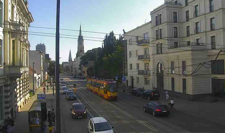 Zatrzymanie ruchu tramwajowego na ulicy Piotrkowskiej 1 zatrzymanie ruchu tramwajowego na ulicy Piotrkowskiej