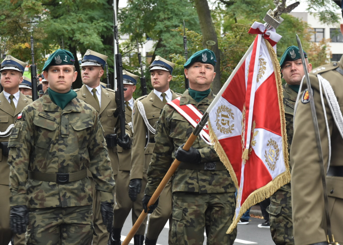 Przysięga wojskowa w Sieradzu