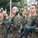 Przysięga żołnierzy dobrowolnej zasadniczej służby wojskowej w Sieradzu 2 Przysięga wojskowa w Sieradzu