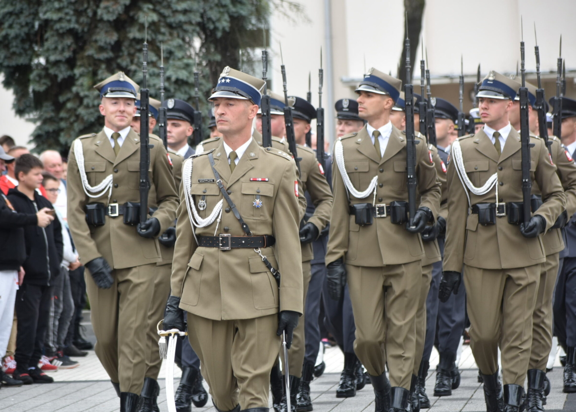 Przysięga wojskowa w Sieradzu