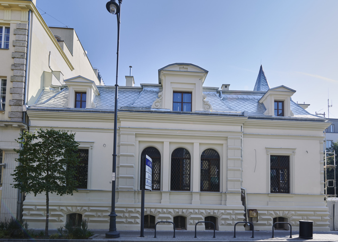 Rewitalizacja willi Maurycego Frankela. Kończy się odnowa elewacji