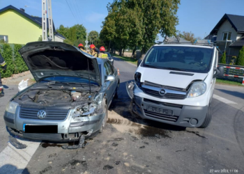 Wypadek w miejscowości Kościerzyn