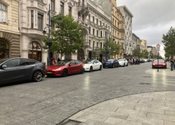 Zlot samochodów elektrycznych w Łodzi 9 Samochody elektryczne. Fot.: A.Matuszewska