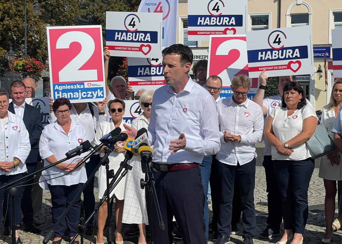 Koalicja Obywatelska zaprezentowała kandydatów z okręgu sieradzkiego