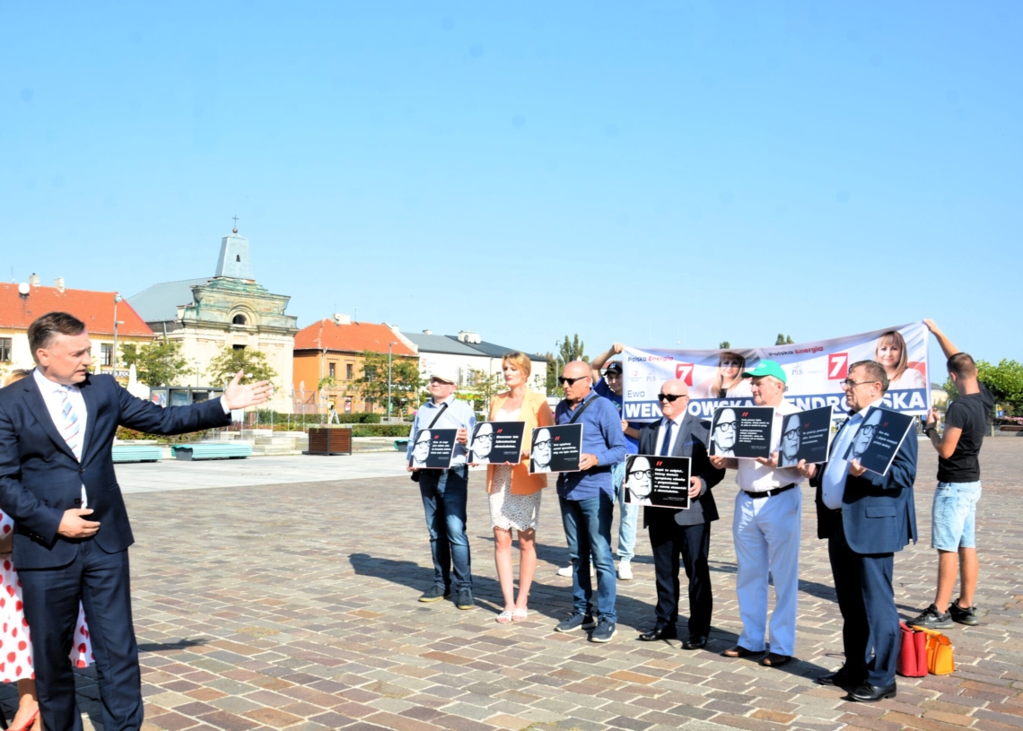 Tomaszów Mazowiecki: minister Zbigniew Ziobro poparł kandydaturę Ewy Wendrowskiej