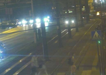 zatrzymanie ruchu tramwajowego na alei Piłsudskiego