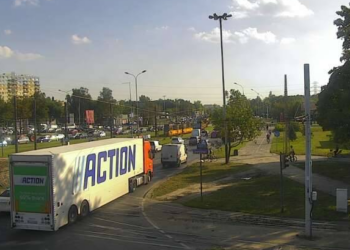 zatrzymanie ruchu tramwajowego na alei Włókniarzy