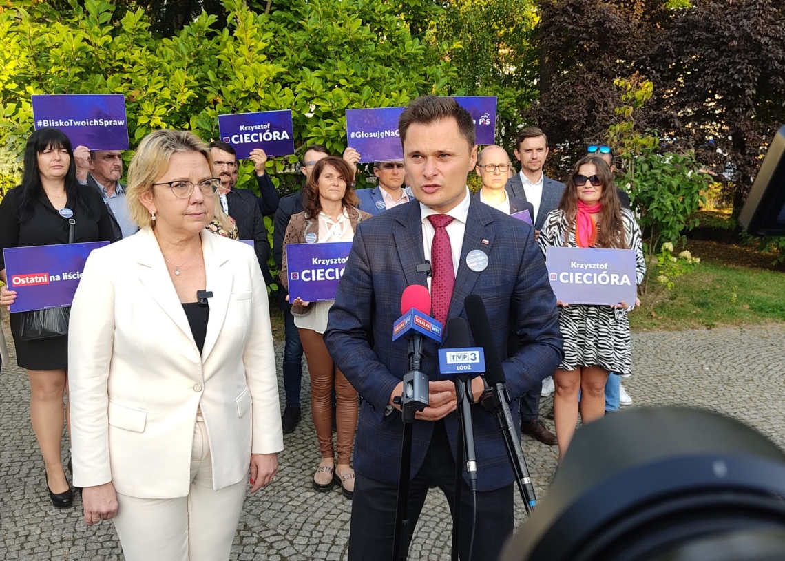 Politycy PiS w Łódzkiem. O rządowych programach i bezpieczeństwie Polaków 1 Politycy PiS w Łódzkiem