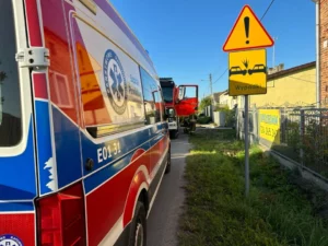 Powiat radomszczański: Wybuch butli z gazem w Okrajszowie. Poszkodowana 84-latka