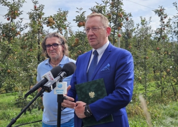 Dzień Rolnictwa Ekologicznego. Minister Robert Telus w gminie Biała Rawska