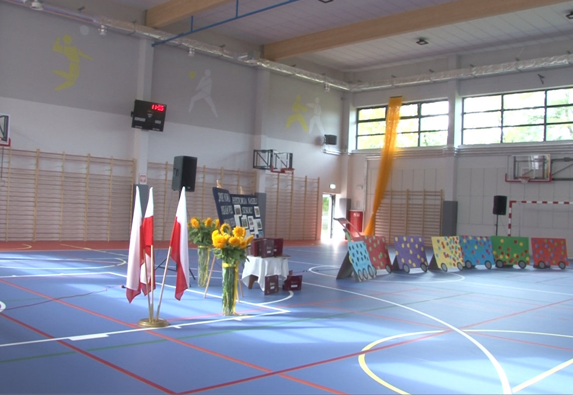 Otwarcie hali sportowej w Chociwiu