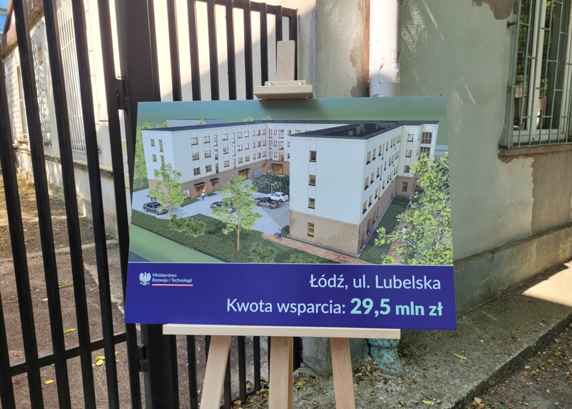 Mieszkania komunalne w Łodzi. Przy ul. Lubelskiej powstanie 70 nowych lokali