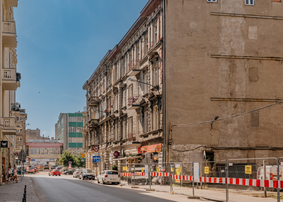 Budowa nowej drogi między ulicami Wschodnią i Sienkiewicza. Na razie zakończono korytowanie