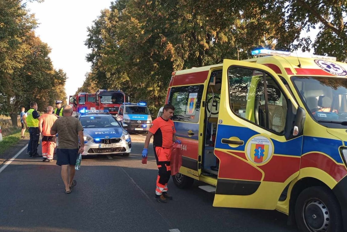 Powiat sieradzki: Wypadek w miejscowości Kowale