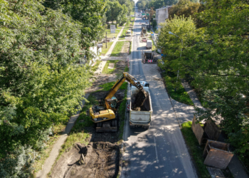 modernizacja trasy tramwajowej do Konstantynowa