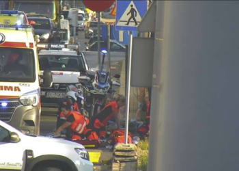 Zatrzymanie ruchu tramwajów na Zachodniej w Łodzi