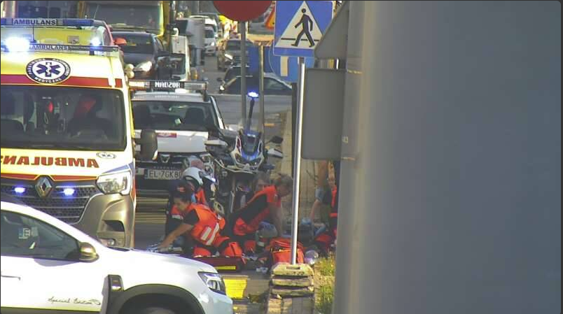 Zatrzymanie ruchu tramwajów na Zachodniej w Łodzi