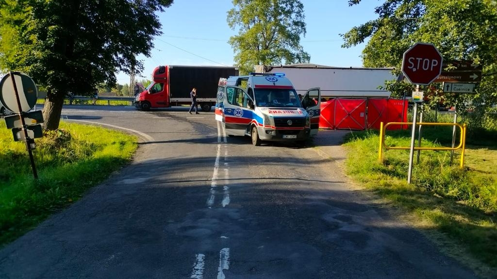 Śmiertelny wypadek na DK74