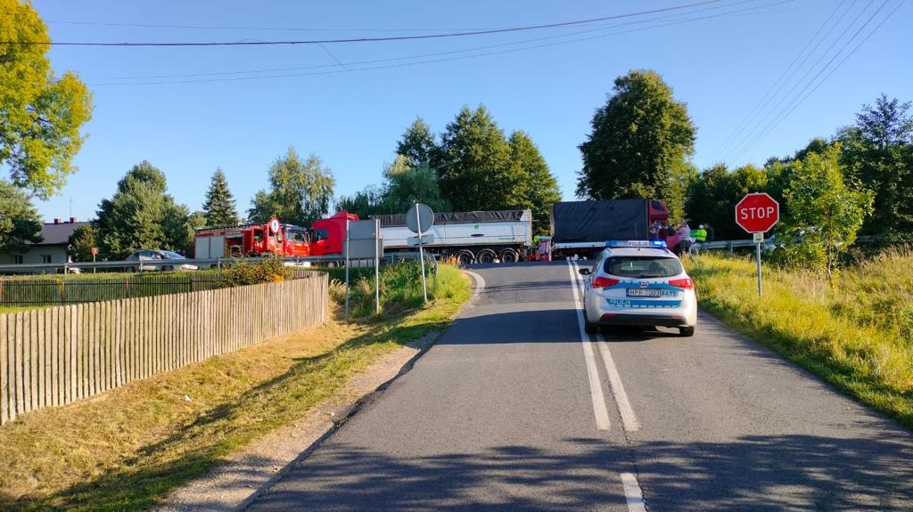 Śmiertelny wypadek na DK74