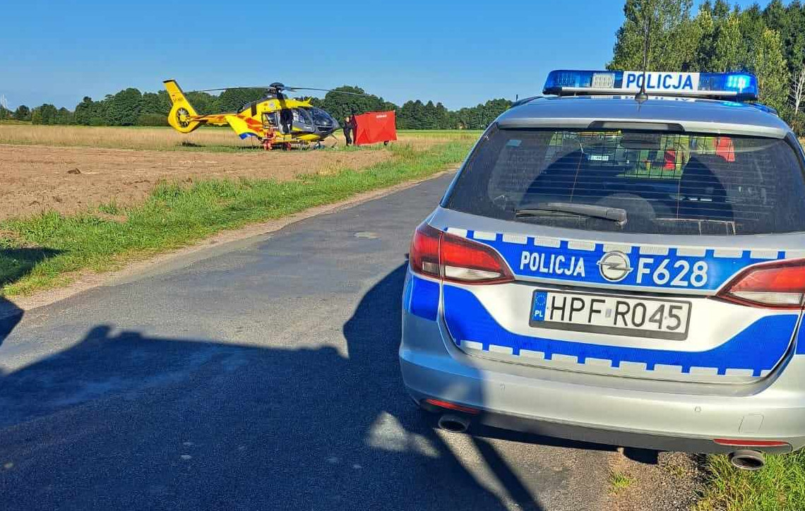 Śmiertelny wypadek w Wojciechowie