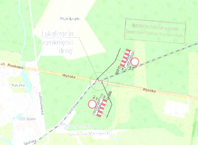 DK48 zostanie zamknięta na tydzień