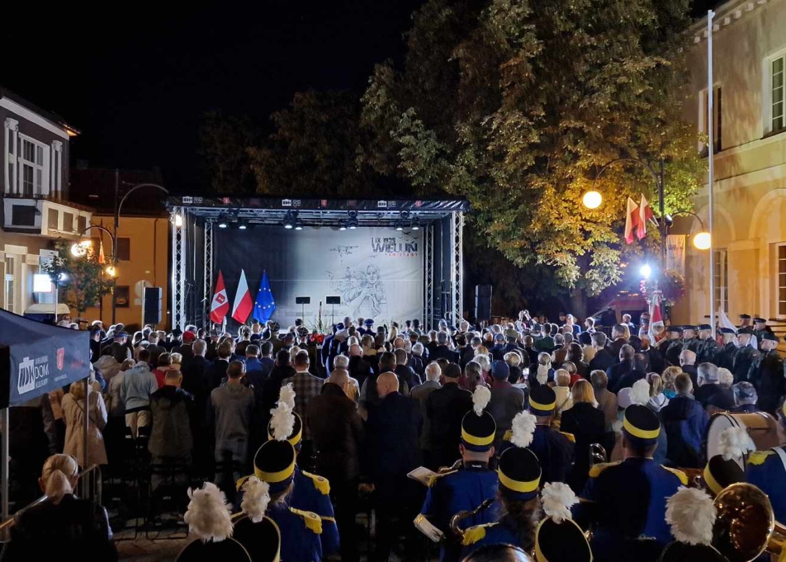 84. rocznica wybuchu II wojny światowej. Uroczystości w Wieluniu