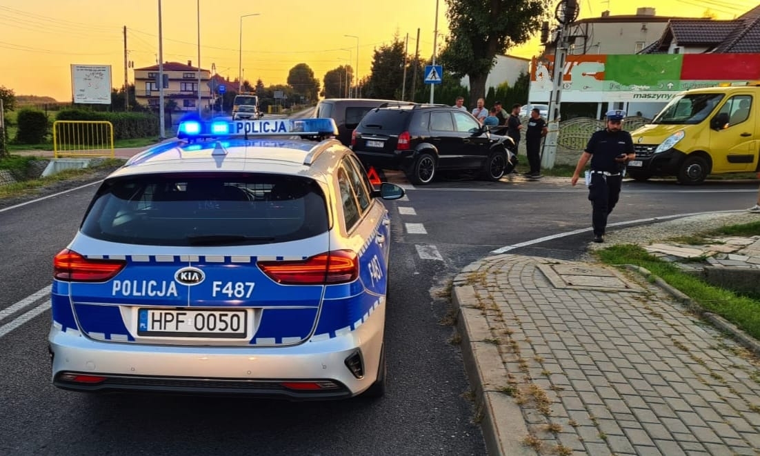 Wypadek w Kietlinie