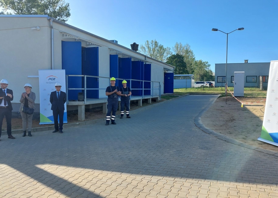 Otwarcie stacji energetycznej w Inczewie