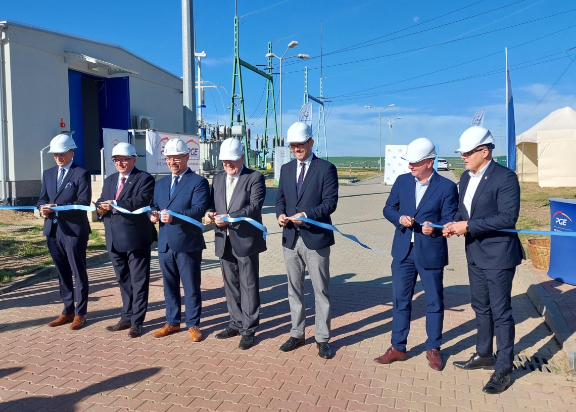 Otwarcie stacji energetycznej w Inczewie