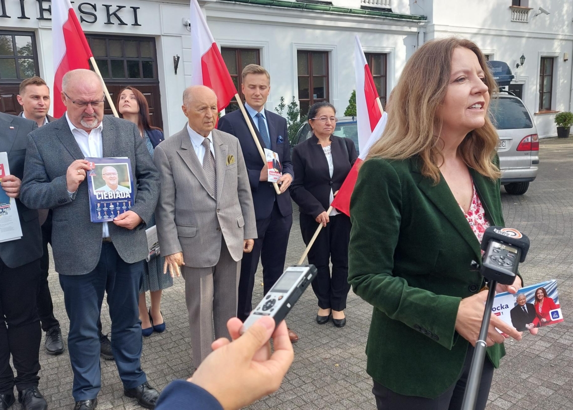 Sieradz: kandydaci PiS z listy nr 4 podsumowali swoją kampanię