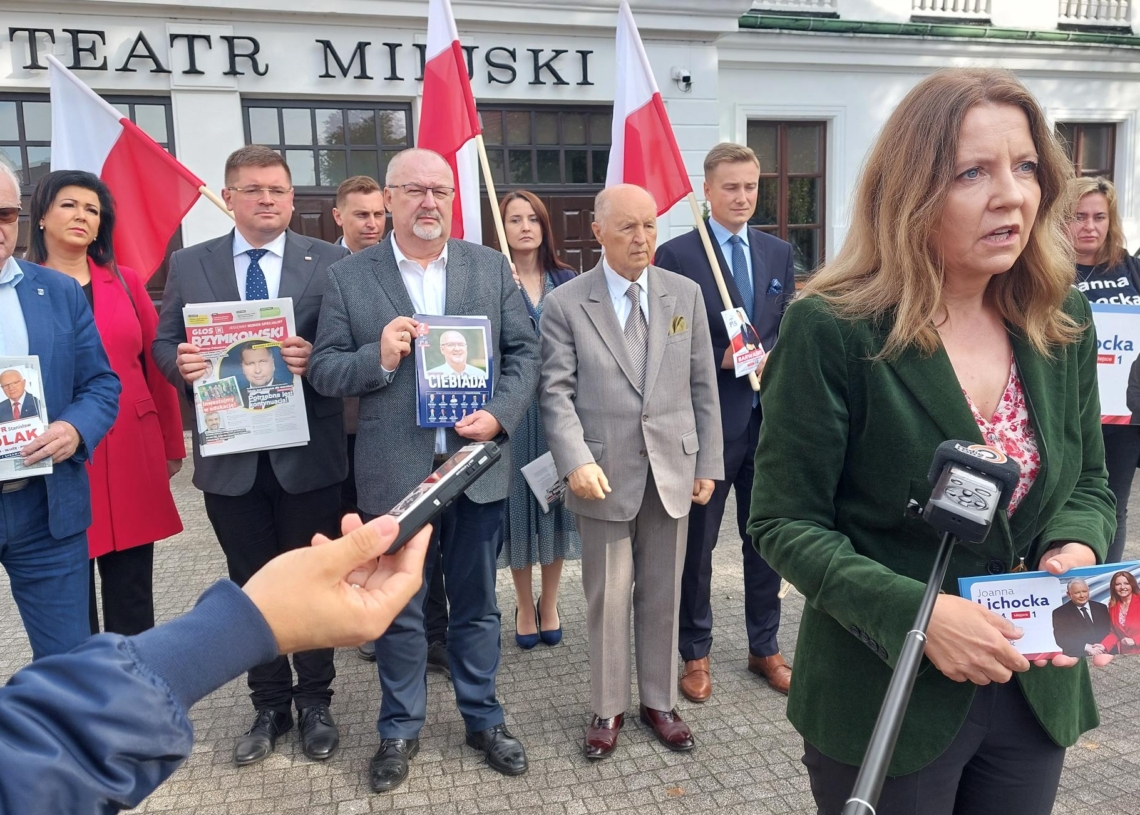 Sieradz: kandydaci PiS z listy nr 4 podsumowali swoją kampanię