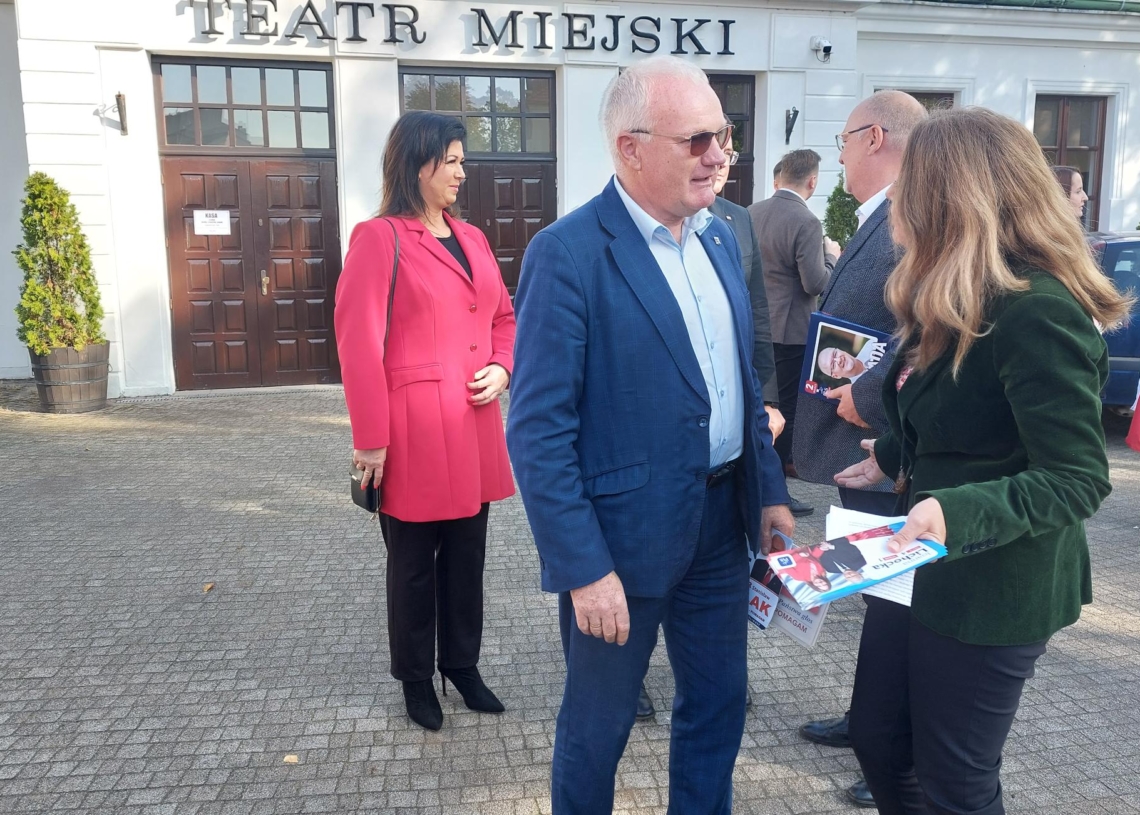 Sieradz: kandydaci PiS z listy nr 4 podsumowali swoją kampanię