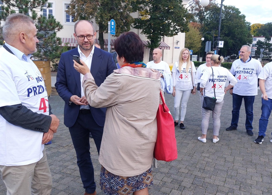 Marcin Przydacz podsumował w Wieluniu kampanię wyborczą