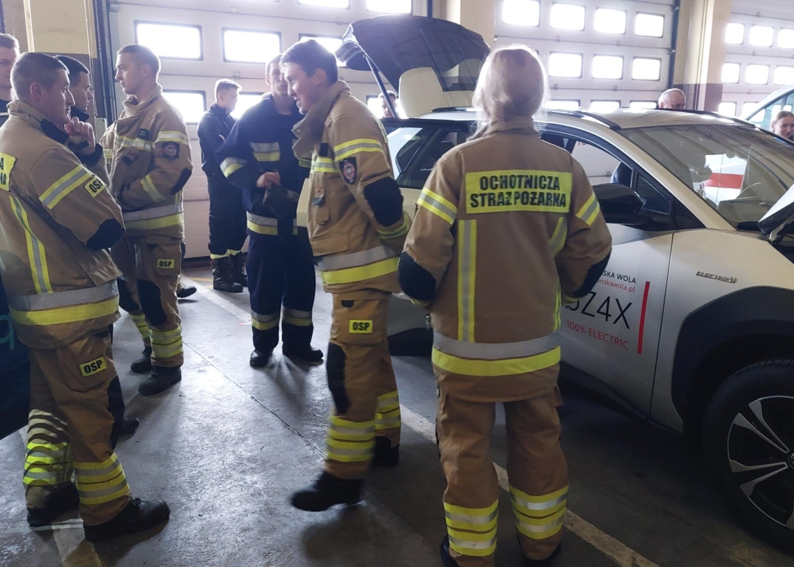 Manewry strażackie 32 jednostek OSP z powiatu sieradzkiego