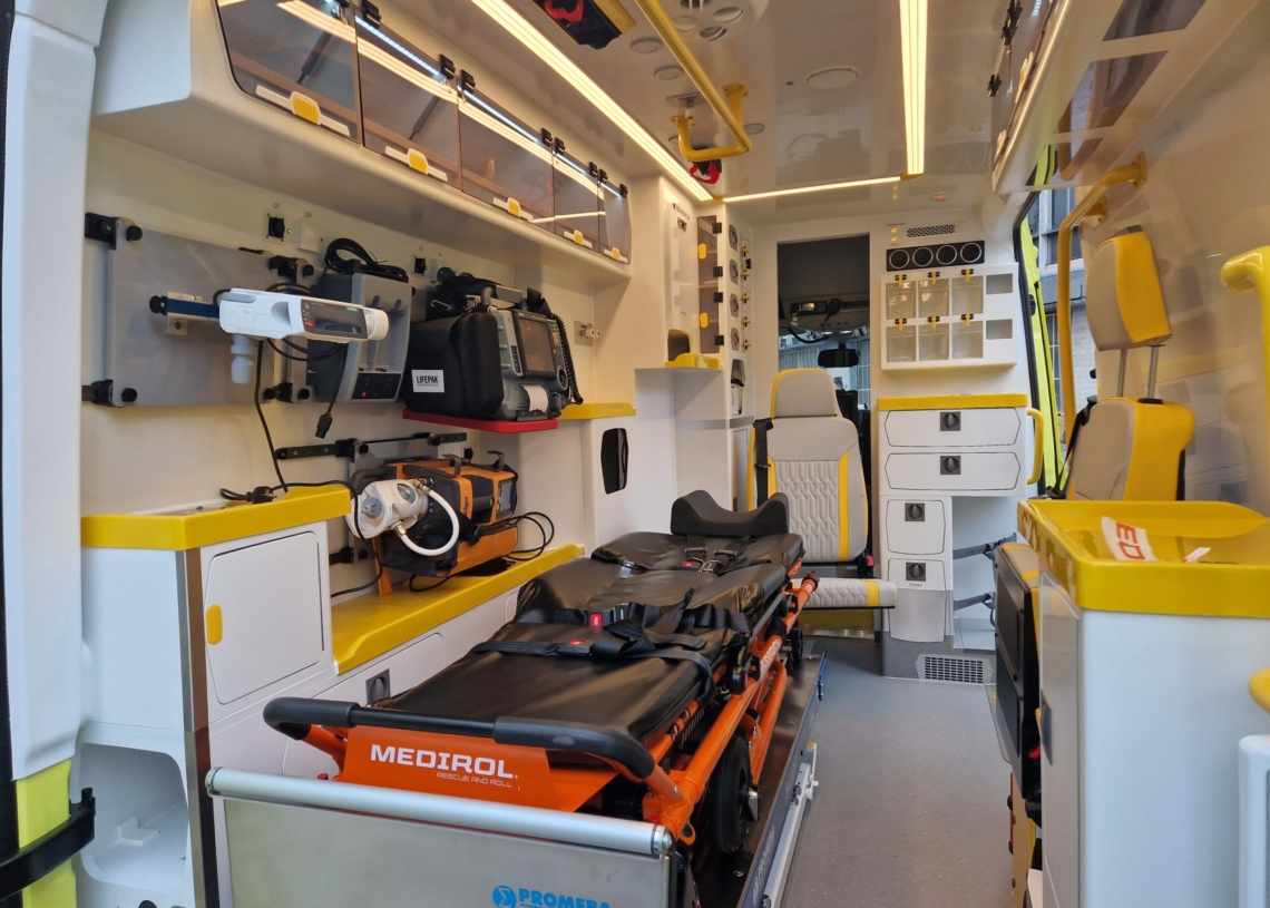 Nowe ambulanse dla Wojewódzkiej Stacji Ratownictwa Medycznego w Łodzi