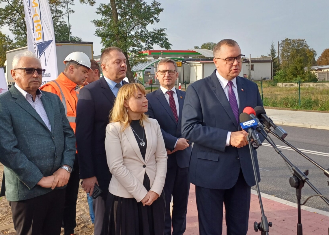 Podsumowano budowę odcinka Drogi Wojewódzkiej 726 w Rzeczycy