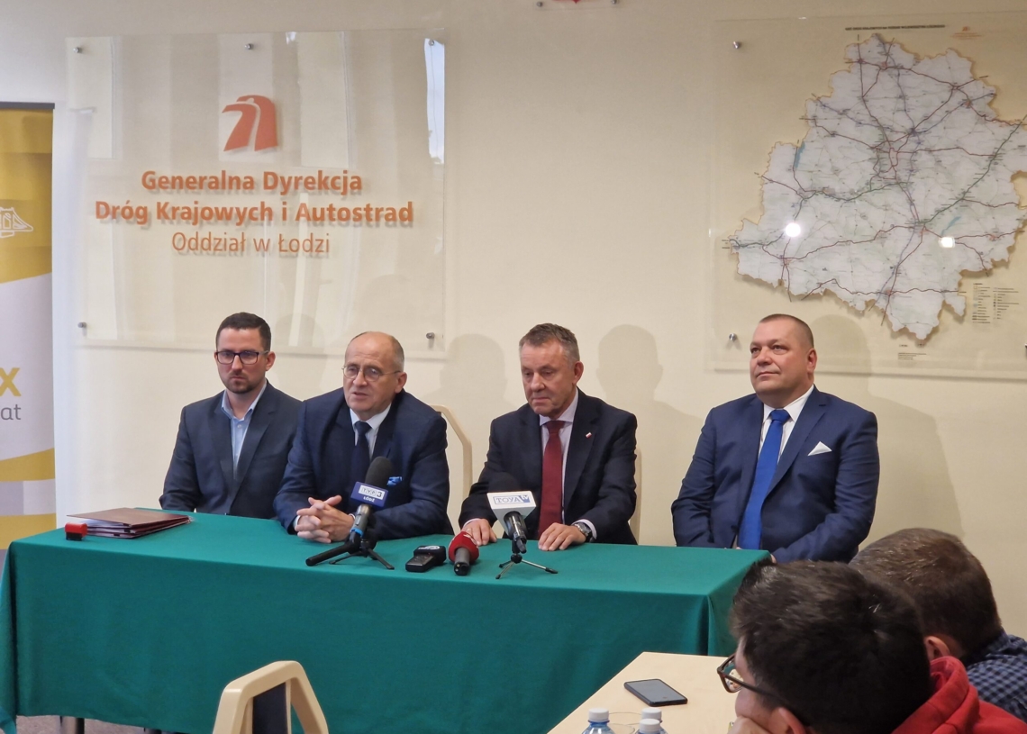 Podpisano umowę na budowę łącznika między S14 a ul. Szczecińską w Łodzi