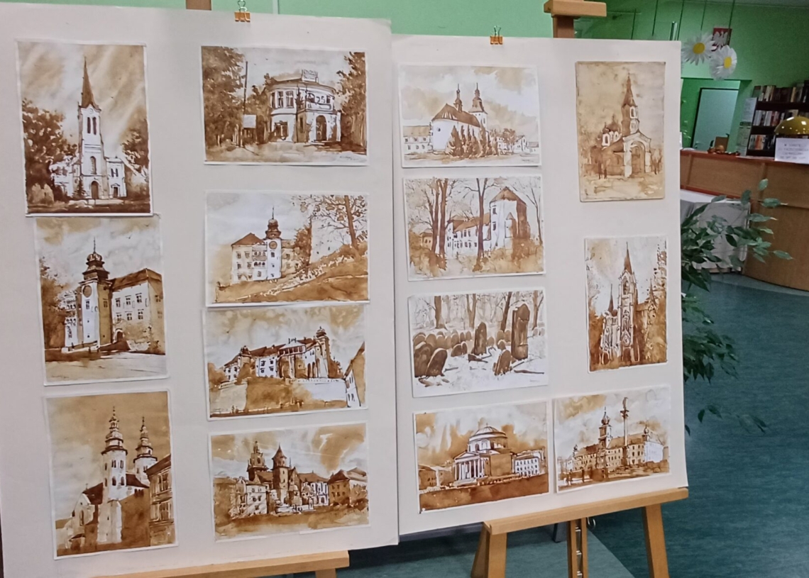 Bełchatów i Łódź kawą malowane