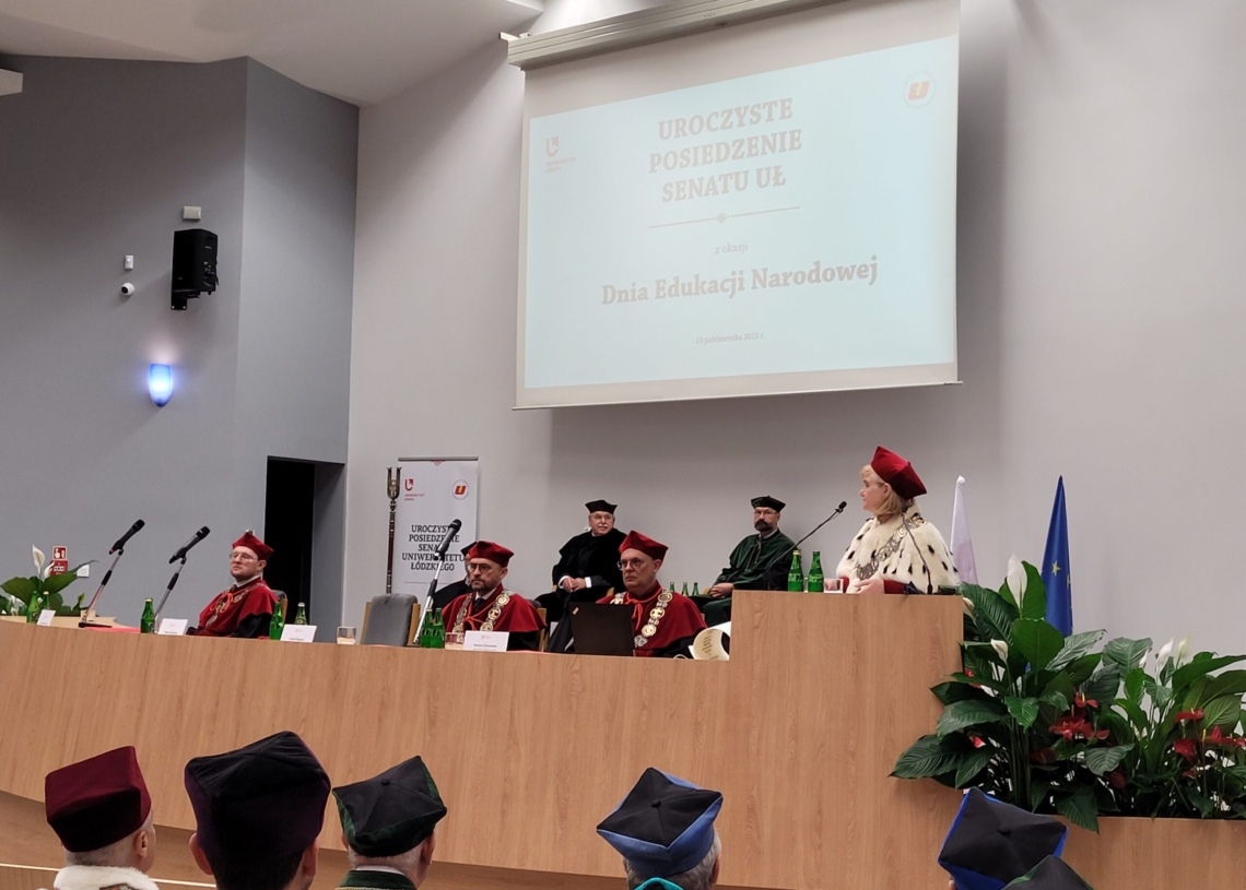 Senat UŁ obchodził Dzień Edukacji Narodowej