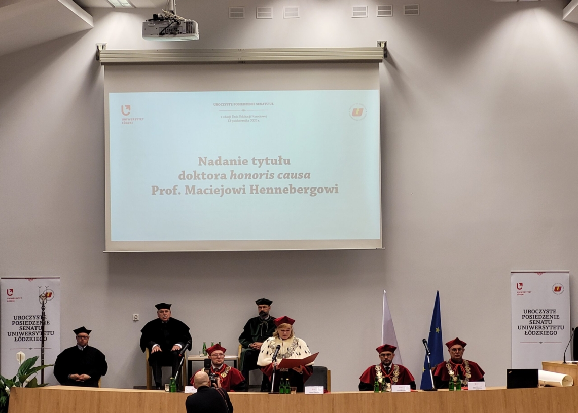 Senat UŁ obchodził Dzień Edukacji Narodowej
