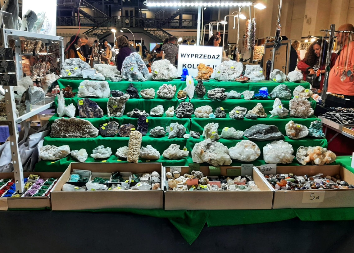 Festiwal Minerałów i Biżuterii w EC1