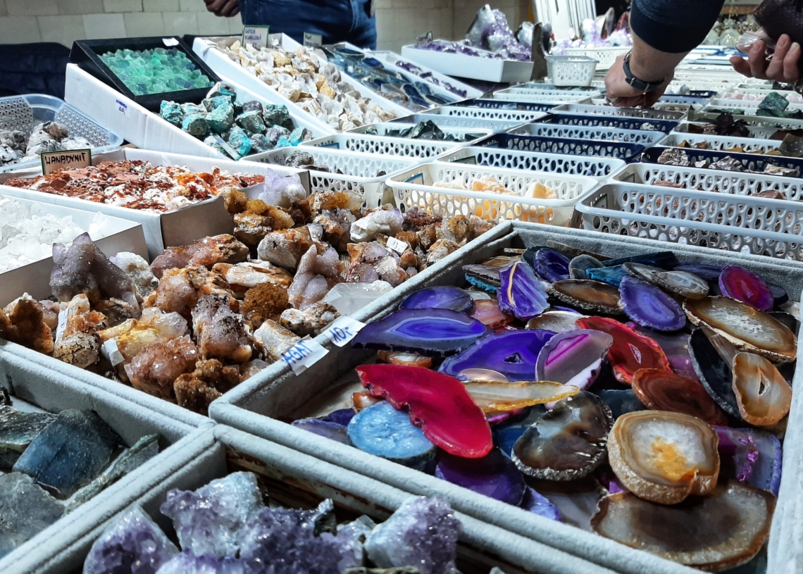 Festiwal Minerałów i Biżuterii w EC1