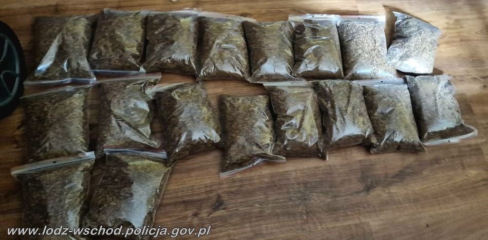 Nielegalny tytoń w Koluszkach