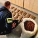 Nielegalny tytoń w Koluszkach. Policjanci zatrzymali 2 osoby 6 Nielegalny tytoń w Koluszkach