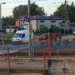 kładki nad przejazdem kolejowym w Justynowie