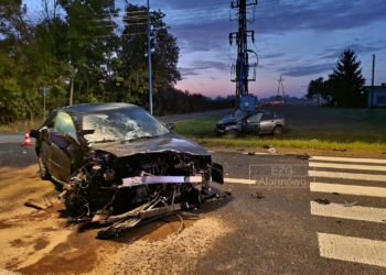 wypadek na DK14