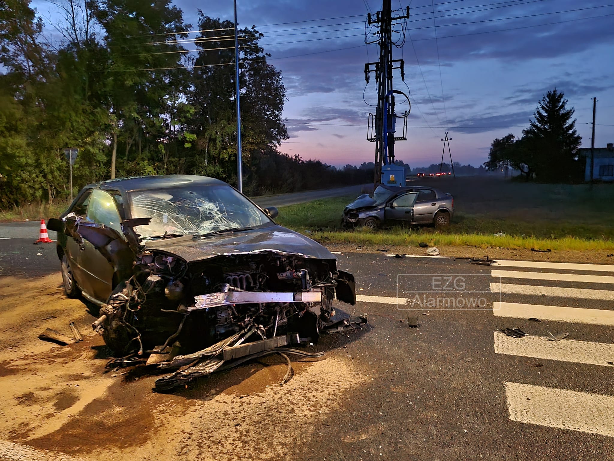 wypadek na DK14